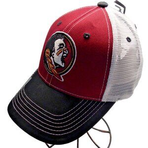NCAA Florida State Seminoles Eliminator Mesh Trucker Hat by Collegiate Headwear